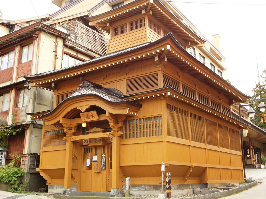 Honkan Gentaroya Hotel Nozawaonsen Esterno foto