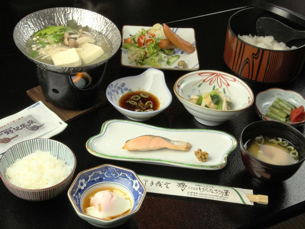 Honkan Gentaroya Hotel Nozawaonsen Esterno foto
